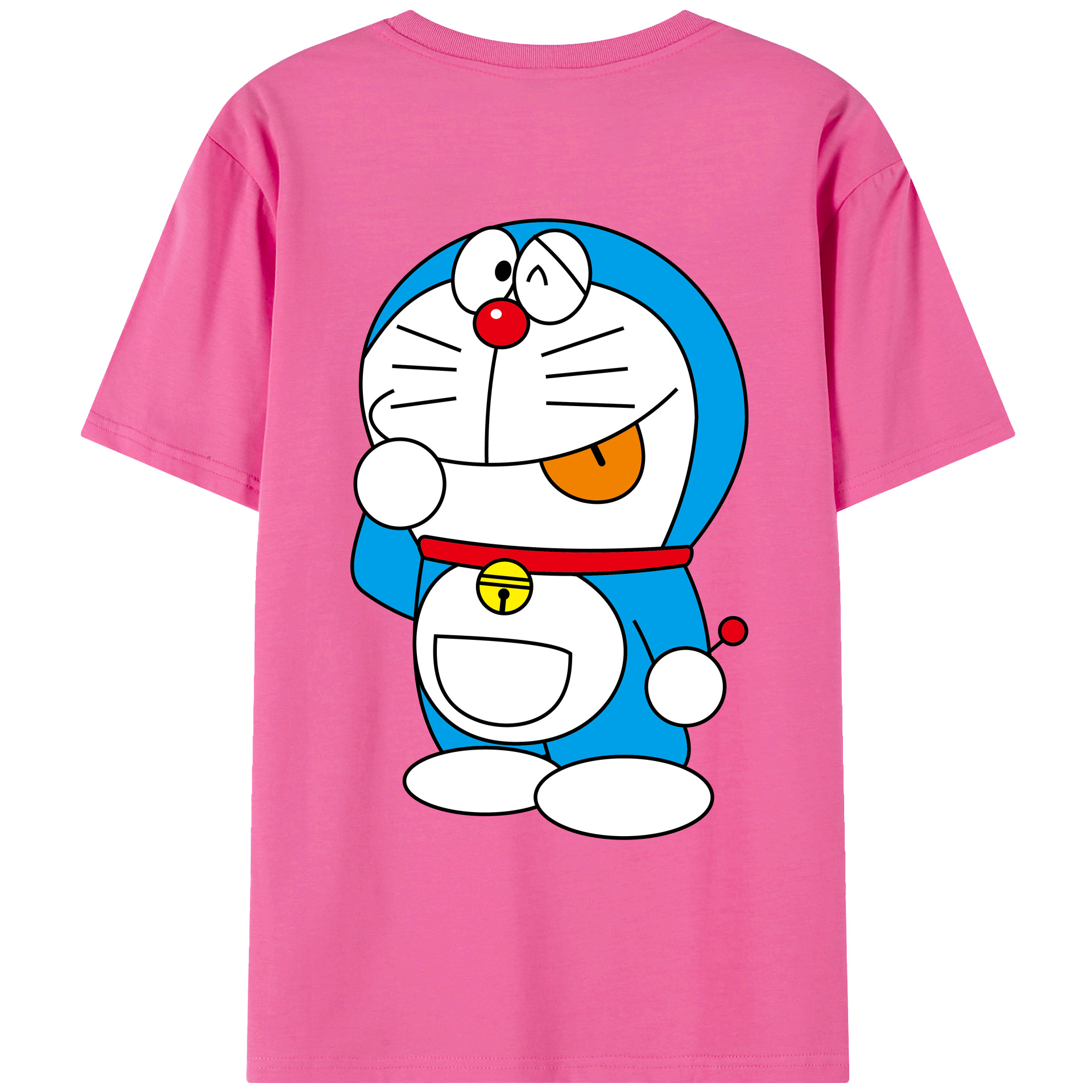 （画像用） ドラえもん Doraemon レディース半袖Tシャツ(バックプリント)